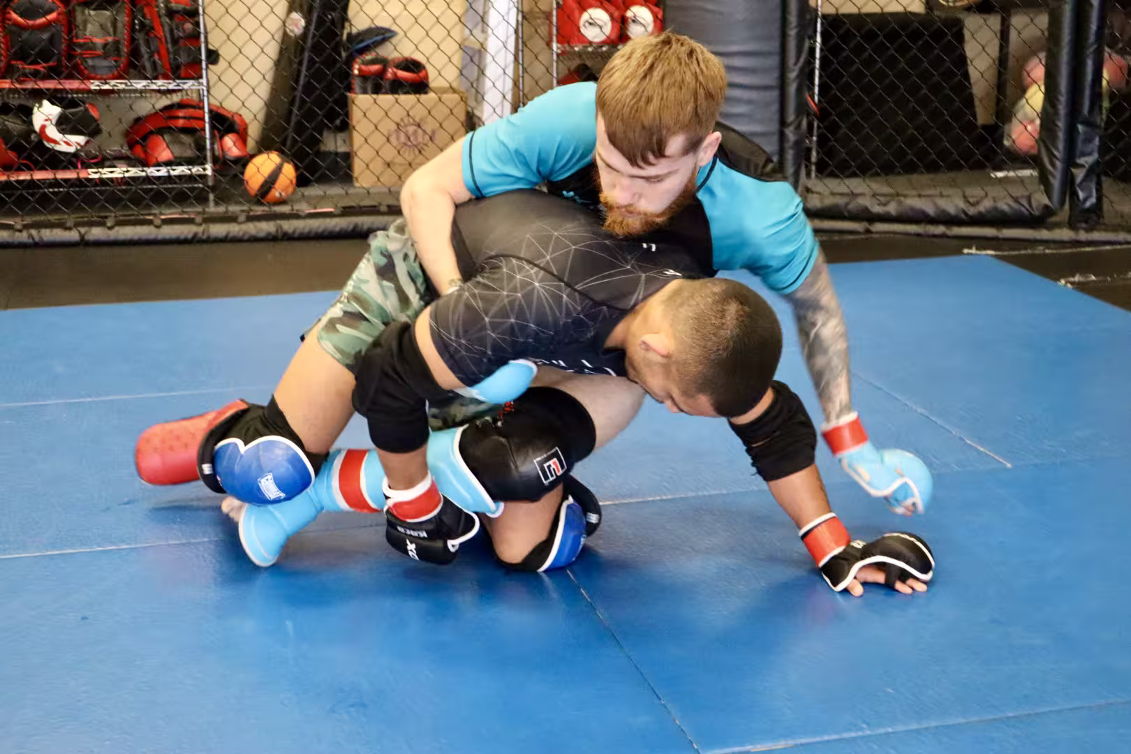 A self defense class