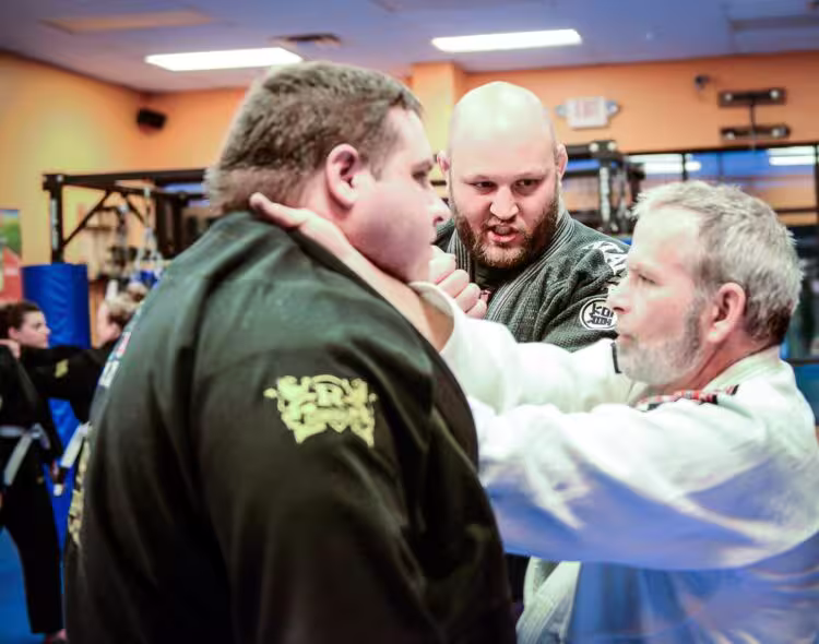 A self defense class